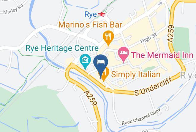 East Sussex - The Ship Inn Maps