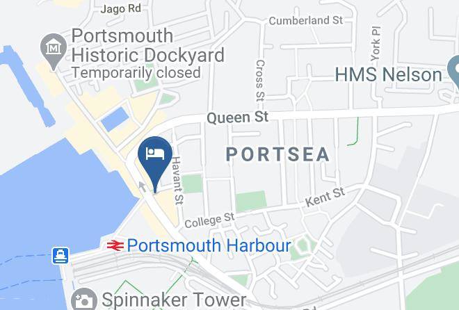 Portsmouth - The Ship Leopard Boutique Hotel Maps