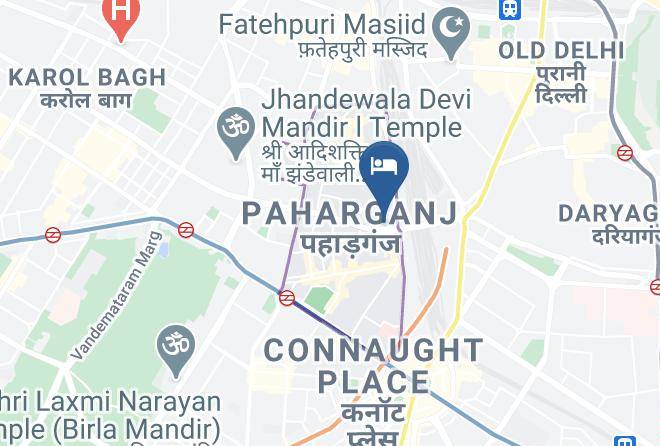 Paharganj - The Shipra International Hotel Maps
