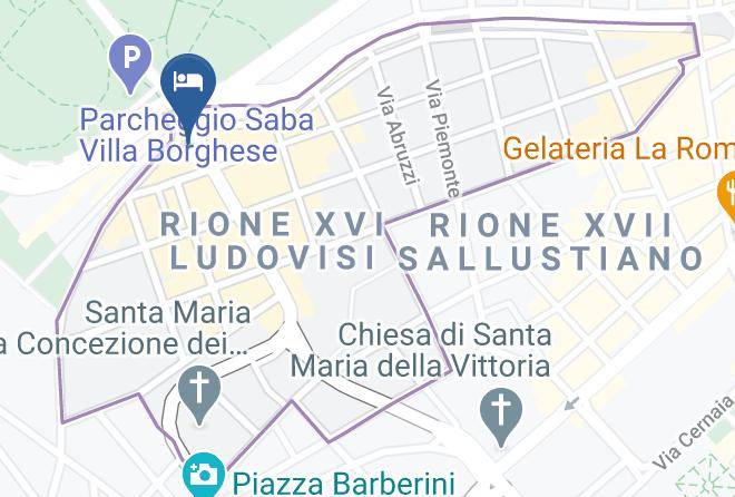 Rome - The Shire Hotel Maps