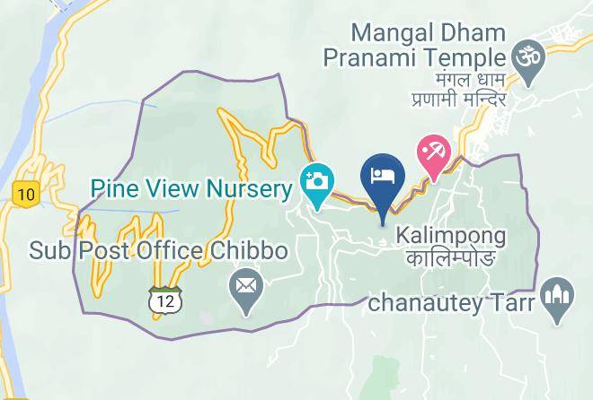 Kalimpang - The Shire Kalimpong Homestay Maps