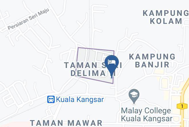 Kuala Kangsar - The Shop Hotel And Cafe Kuala Kangsar Maps