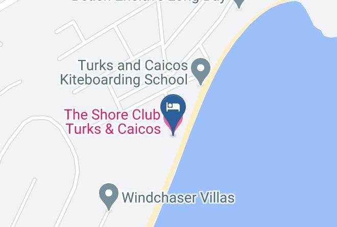 Providenciales - The Shore Club Turks & Caicos Maps