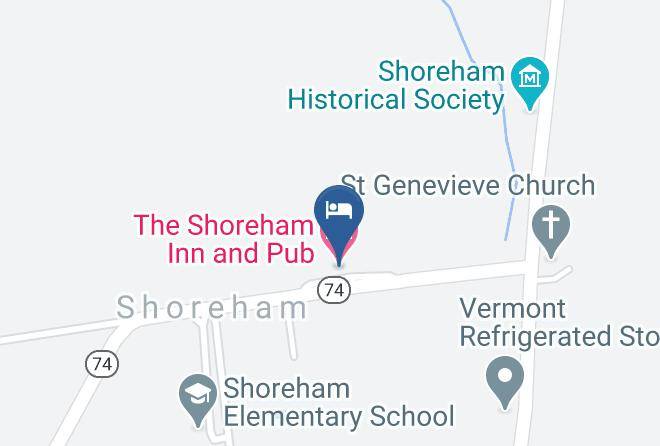 Addison - The Shoreham Inn And Pub Maps