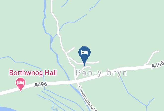 Gwynedd - The Showman's Wagon At Coed Cae Maps