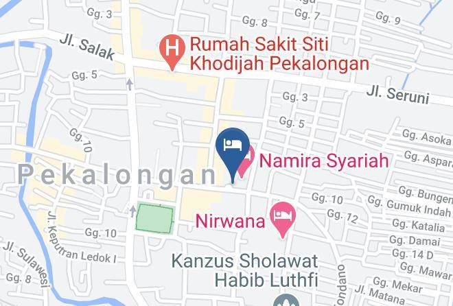 Kota Pekalongan - The Sidji Hotel Maps