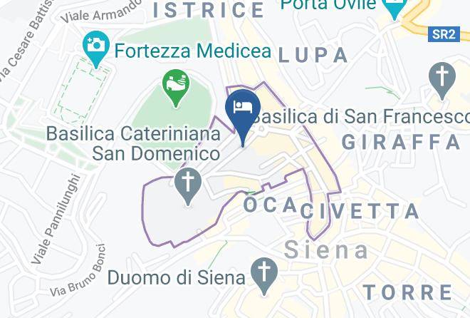 Siena - I Tetti Di Siena Maps