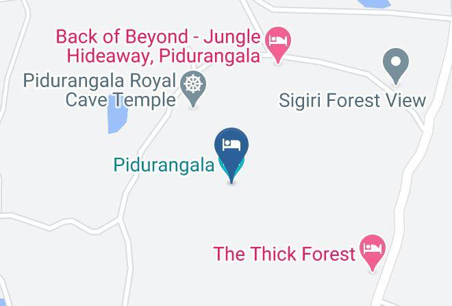 Kandy - The Sigiriya Cashew Garden Maps