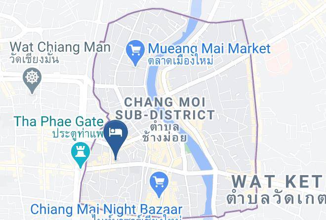 Amphoe Mueang Chiang Mai - The Signature Hotel Thapae Maps