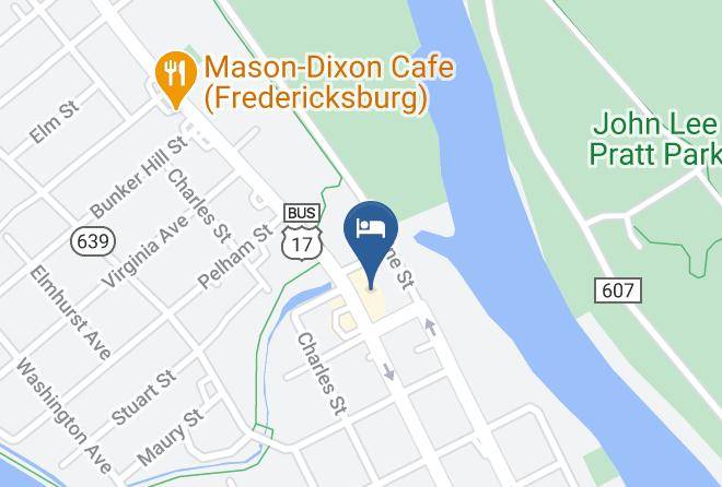Fredericksburg City - The Silk Mill Maps
