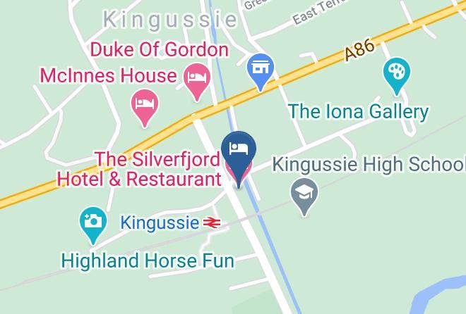 Highland - The Silverfjord Hotel & Restaurant Maps