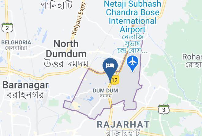 Kolkata - The Silverline Hotel Kolkata Airport Maps
