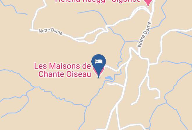 Alpes De Haute Provence - Les Maisons De Chante Oiseau Maps