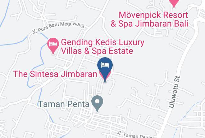 Badung Regency - The Sintesa Jimbaran Maps