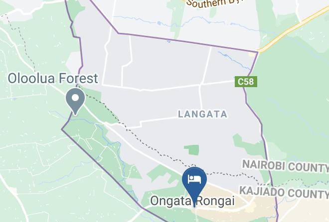 Kajiado - The Siron Place Hotel Maps