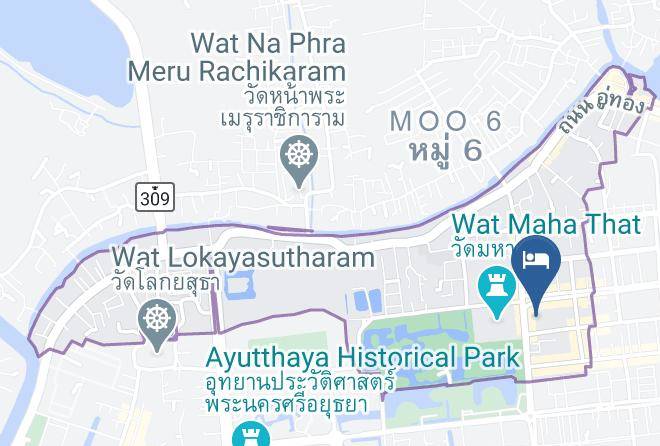 Amphoe Phra Nakhon Si Ayutthaya - The Sixty At Ayutthaya Maps
