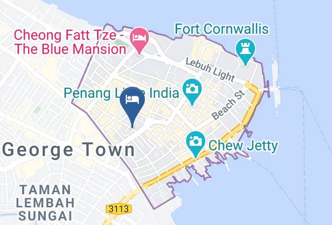 Georgetown - The Small Inn Maps