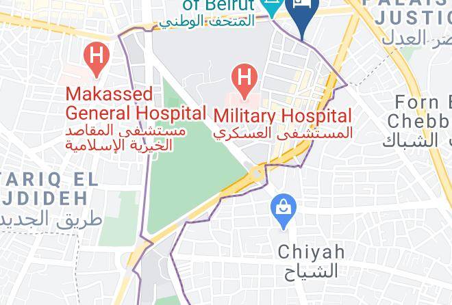 Beyrouth - The Smallville Hotel Maps