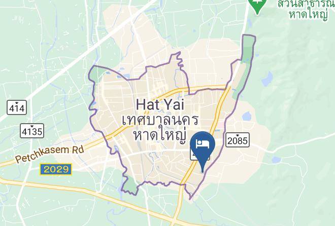 Amphoe Hat Yai - The Smart Hotel Hatyai Maps