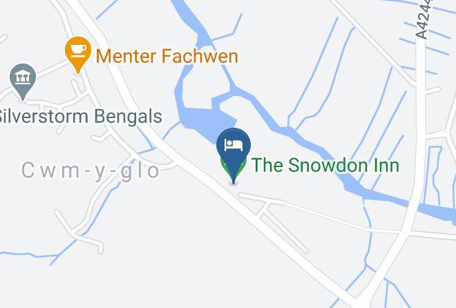 Gwynedd - The Snowdon Inn Maps