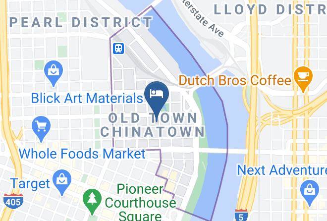 Multnomah - The Society Hotel Portland Maps