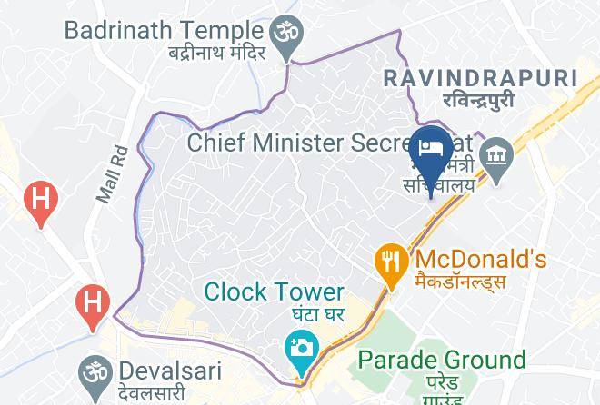 Dehradun - The Solitaire Express Maps