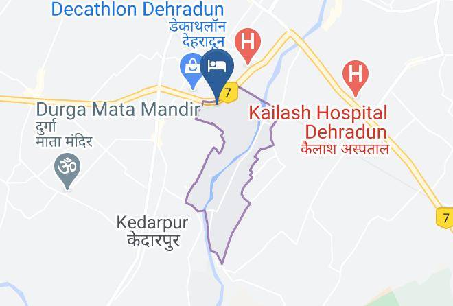 Dehradun - The Solitaire Hotels Maps