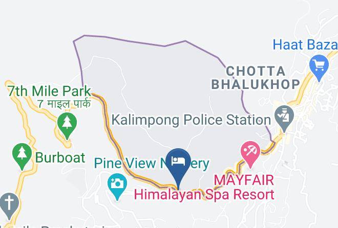 Kalimpang - Soods Garden Retreat Maps