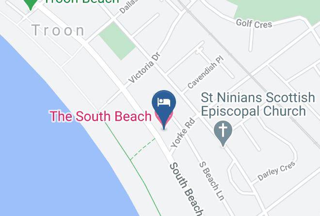 South Ayrshire - The South Beach Hotel Maps