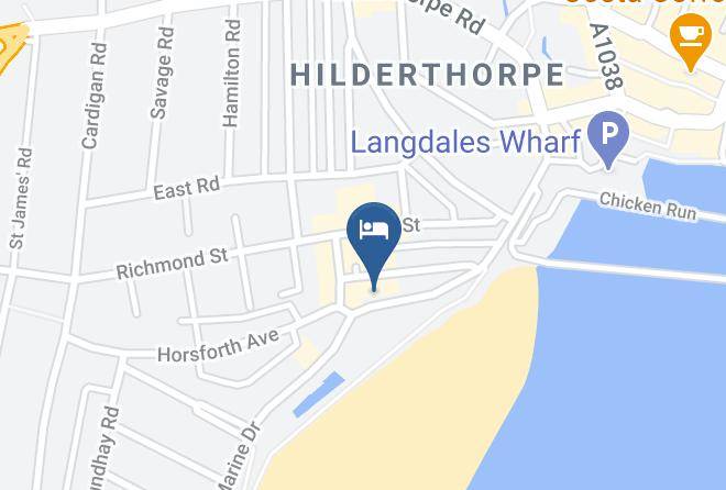East Riding Of Yorkshire - The Southcliffe Hotel Bridlington Maps