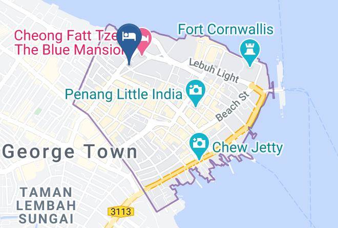 Georgetown - The Southern Boutique Hotel Maps