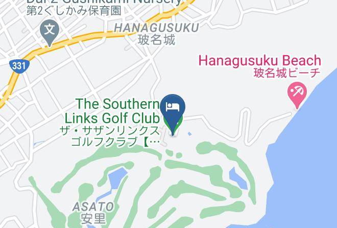 Yaese Townshimajiri District - The Southern Links Resort Hotel Maps