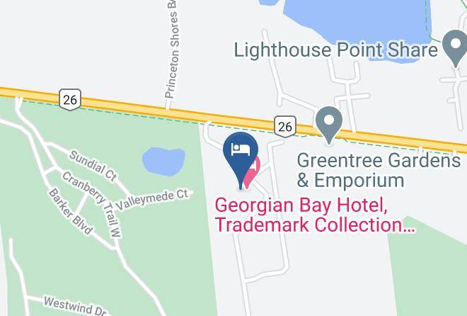 Simcoe - The Spa At Georgian Maps