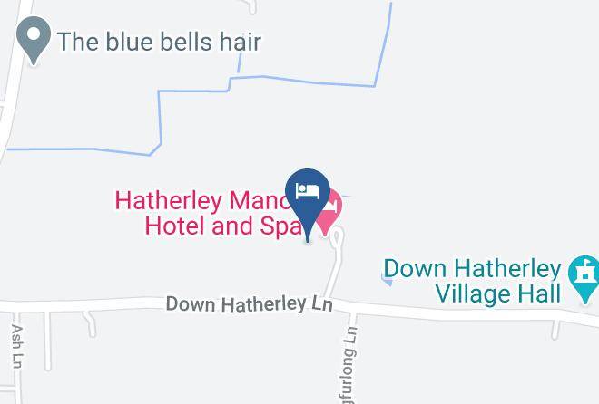 Glos - The Spa At Hatherley Manor Maps
