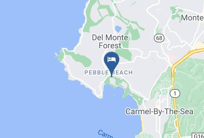 Monterey - The Spa At Pebble Beach Maps