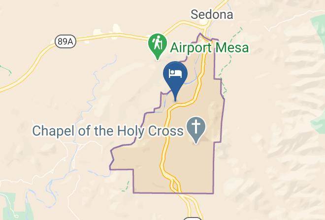 Coconino - The Spa At Poco Diablo Maps