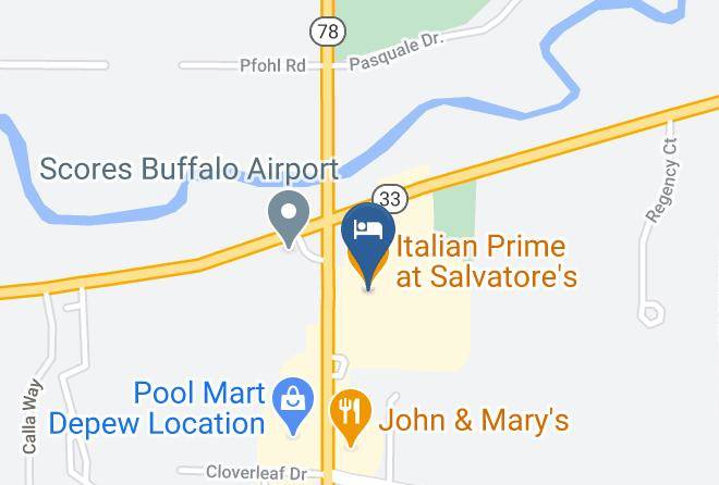 Erie - The Spa At The Delavan Maps