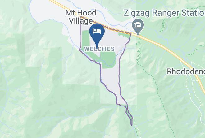 Clackamas - The Spa At The Resort At The Mountain Maps