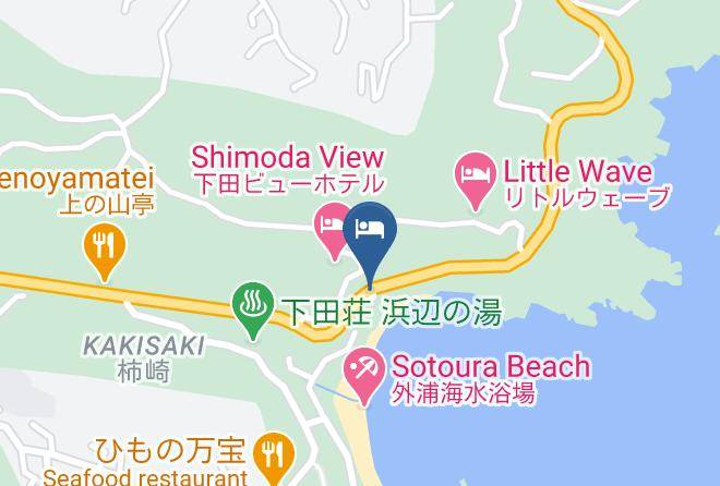 Shimoda City - The Spa Resort Bettei Rakuyu Maps