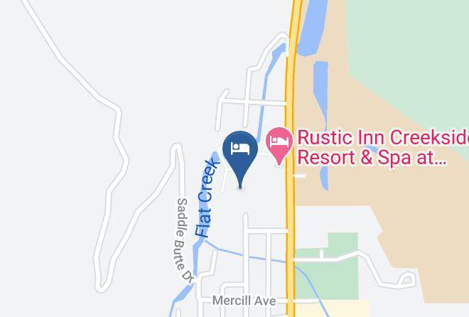 Teton - The Spa Suites At Rustic Inn Maps