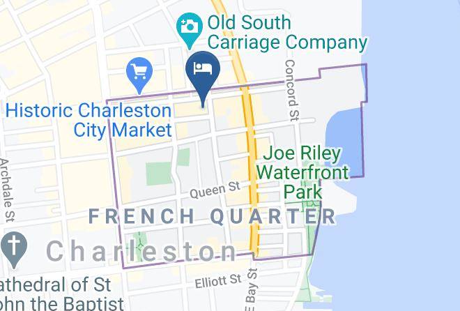 Charleston - The Spectator Hotel Maps