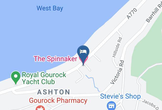 Inverclyde - The Spinnaker Hotel Maps