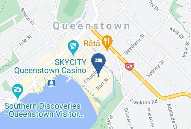 Queenstown Lakes - The Spire Hotel Queenstown Maps