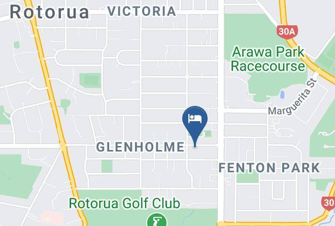 Rotorua - The Springs Luxury Bed And Breakfast Maps