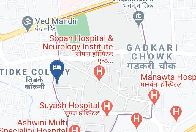 Nasik - The Ssk Solitaire Hotel And Banquets Maps
