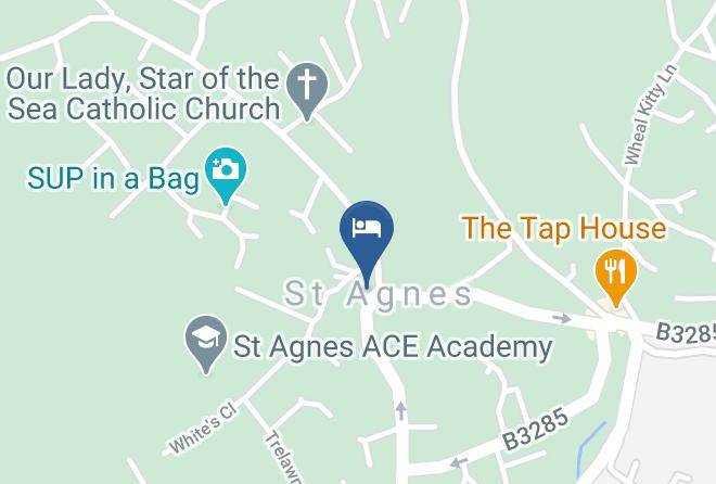 Cornwall - The St Agnes Hotel Maps