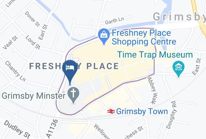The St James Hotel Map