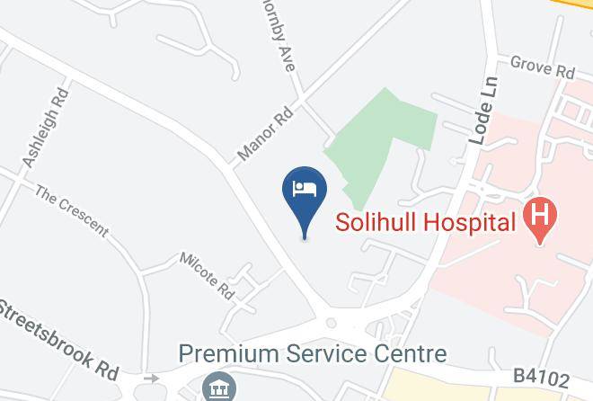 Solihull - Voco St John's Solihull Maps