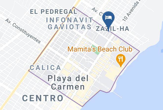 Solidaridad - St Martin Hotel Maps