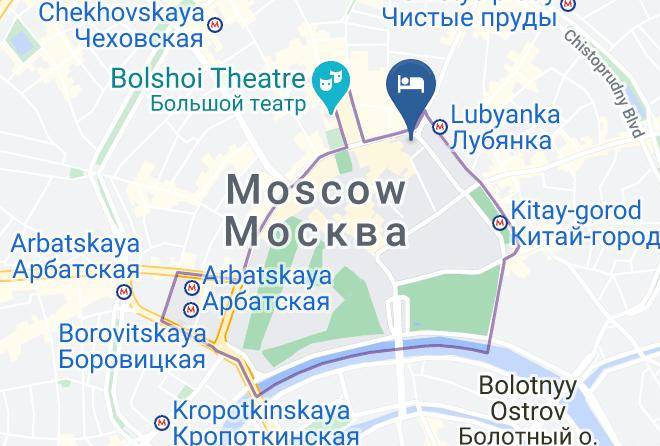 Moscow - The St Regis Moscow Nikolskaya Maps